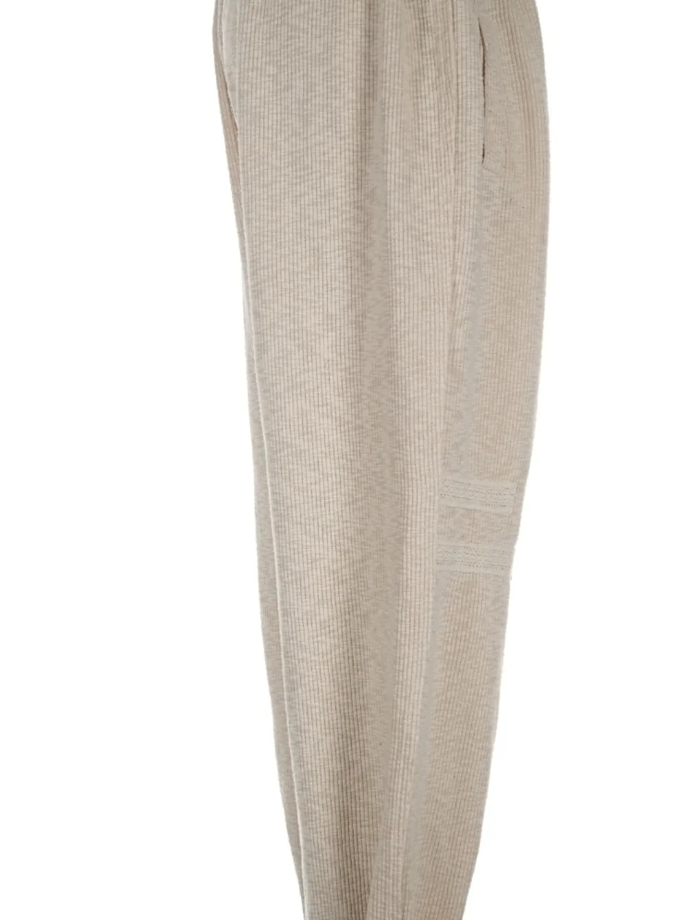 POL Beige Wide-Leg Linen-Blend Pants - Picture 12 of 15